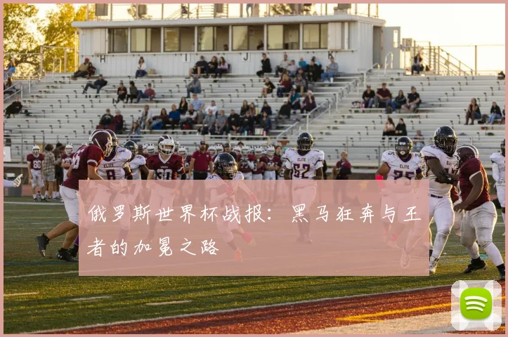 俄罗斯世界杯战报:黑马狂奔与王者的加冕之路